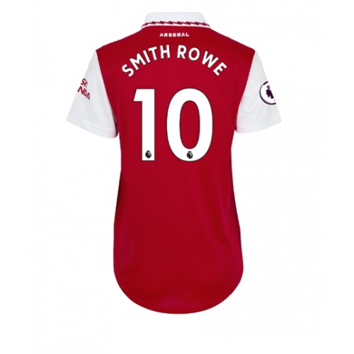 Dres Arsenal Emile Smith Rowe #10 Domaci za Žensko 2022-23 Kratak Rukav